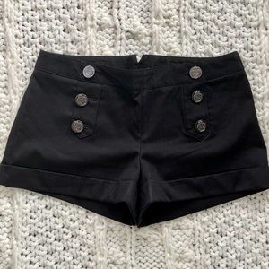 Express Black Shorts